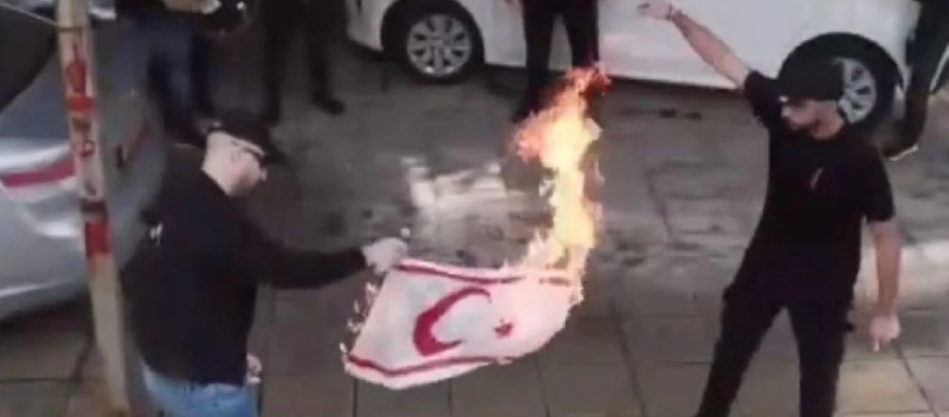 Κύπρος: Δεν θα ασκηθεί δίωξη σε όσους έκαψαν τη σημαία του ψευδοκράτους